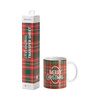 Foglio trasferibile Xmas Plaid 1 30,5 x 30,5 cm - 4 pz.