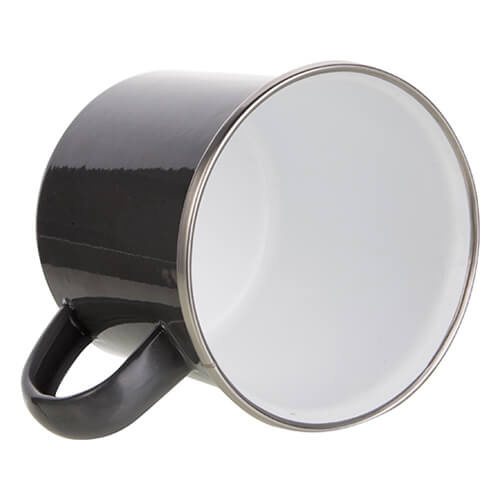 Tazza in metallo 360 ml per sublimazione - Grigio