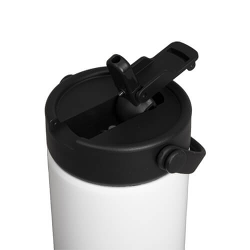 Termos da 600 ml in acciaio inox con impugnatura a sublimazione