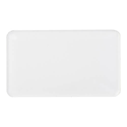 Targhetta acrilica 7,6 x 4,5 cm per sublimazione
