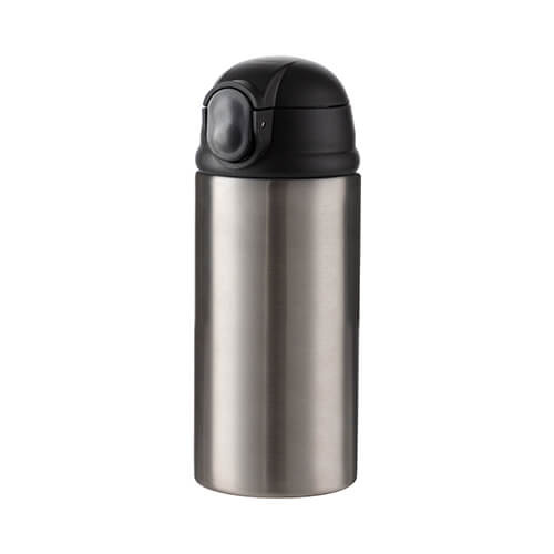 Borraccia per bambini in acciaio inossidabile da 360 ml per sublimazione - argento