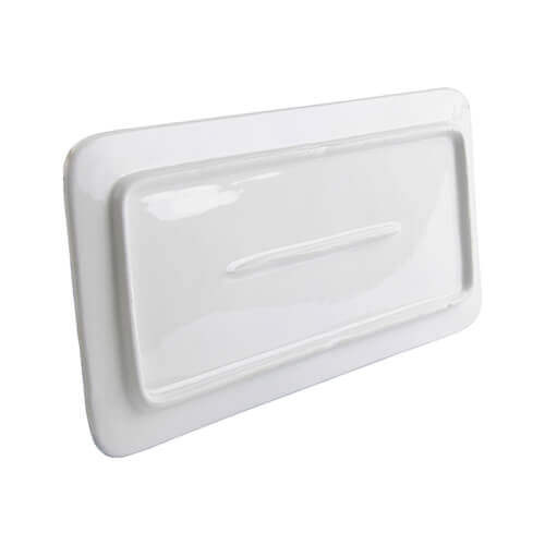 Piatto piano rettangolare 12,5 x 26,5 cm per la sublimazione