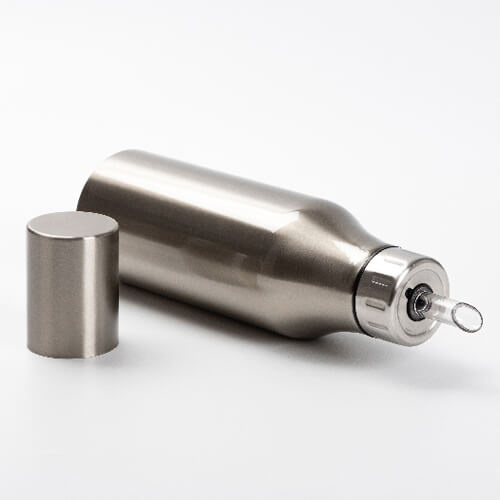 Dispenser per olio in acciaio inossidabile da 750 ml per sublimazione - argento