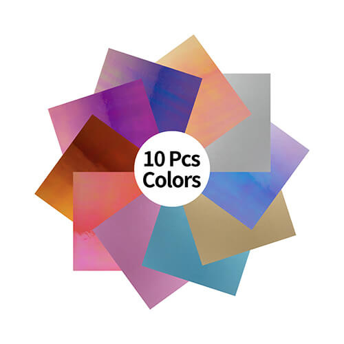 Set di 10 fogli di pellicola autoadesiva