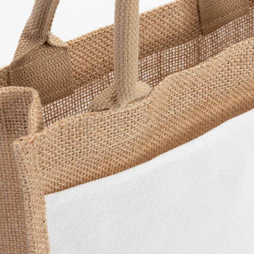 Sacco di juta 42 x 34 x 19 cm per sublimazione