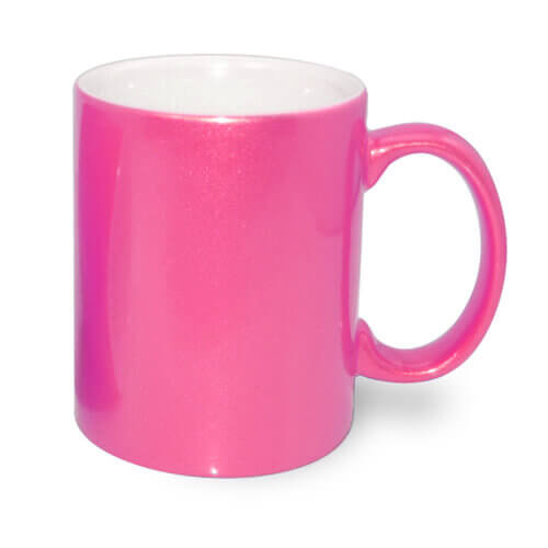 Tazza ALU rosa scuro Sublimazione Termostampa