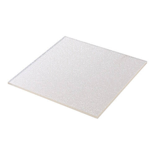 Lastra acrilica con glitter per sublimazione 30,5 x 30,5 x 0,3 cm