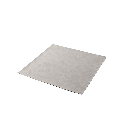 Pelle sintetica per incisione 30,5 x 30,5 cm - grigio