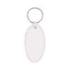 Portachiavi in pelle per la sublimazione - ovale