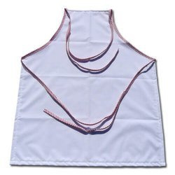 Grembiule PREMIUM bordi in striscie rosse per sublimazione di trasferimento termico