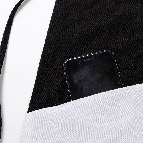 Grembiule nero per adulti per sublimazione