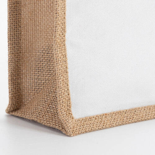 Sacco di juta 25 x 25 x 10 cm per sublimazione