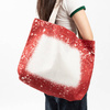 Borsa a tracolla Starry Red sbiancata per sublimazione