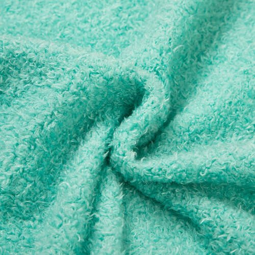 Fodera in peluche 40 x 40 cm per sublimazione - bianca e verde