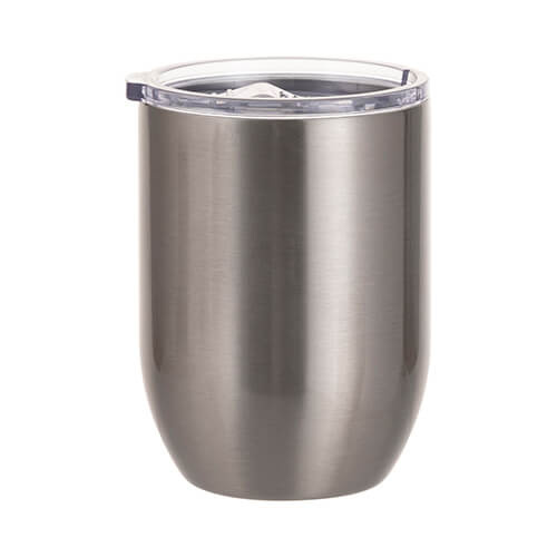 Tazza da vino 450 ml per sublimazione - argento