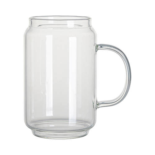 Un bicchiere da 400 ml con manico per sublimazione