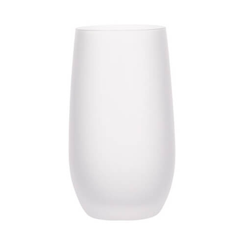 Bicchiere da vino 400 ml satinato per sublimazione