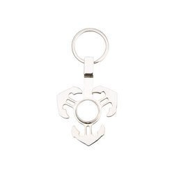Portachiavi in metallo - spinner per sublimazione - Anchor