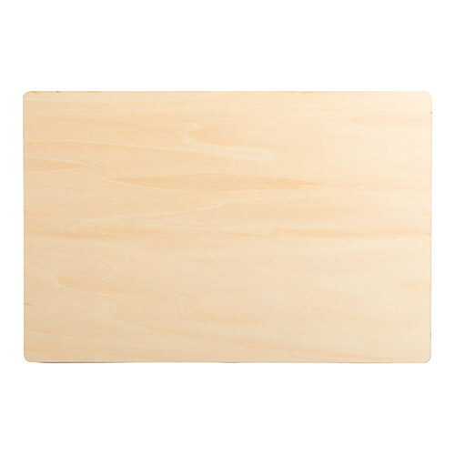 Foglio di compensato per sublimazione 20,3 x 30,5 cm - naturale
