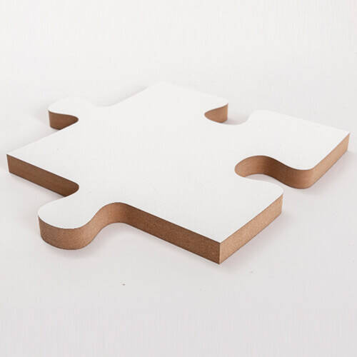 Cornice per foto puzzle in MDF per sublimazione - 17,7 x 22,7 cm