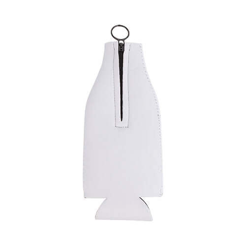 Custodia per bottiglia con zip in neoprene per la sublimazione