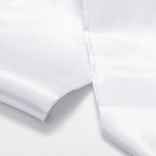 Cravatta bianca 182 x 10 cm per sublimazione