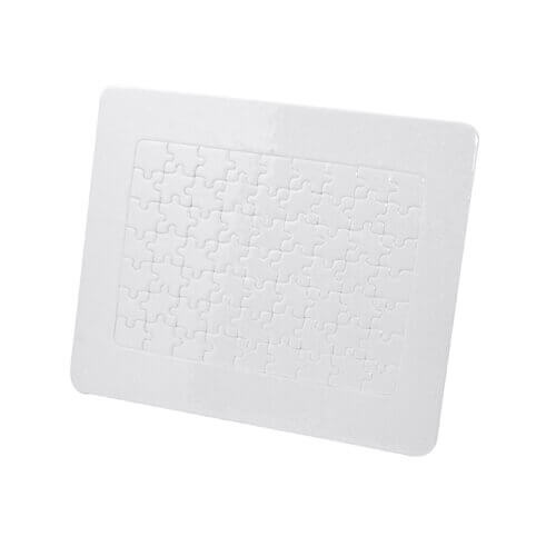 Cornice puzzle di cartone 23,5 x 19,5 cm 63 elementi Trasferimento termico a sublimazione