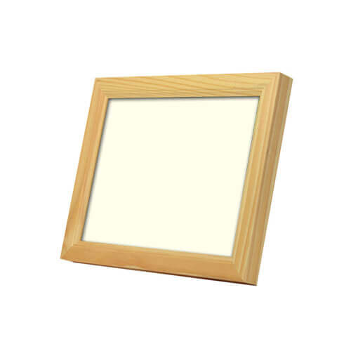 Cornice in legno per mattonelle in ceramica 20 x 15 cm Sublimazione Trasferimento termico