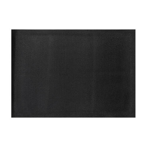 Zerbino 85 x 60 cm su gomma nera per sublimazione