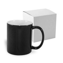 Tazza Magico Nero semiopaco con la scatola Sublimazione Termostampa