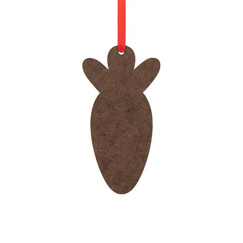 Pendente in fibra di legno da 3 mm per sublimazione - carota