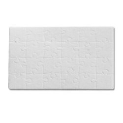 Puzzle A4 di feltro 20 x 28 cm 24 elementi Trasferimento termico a sublimazione