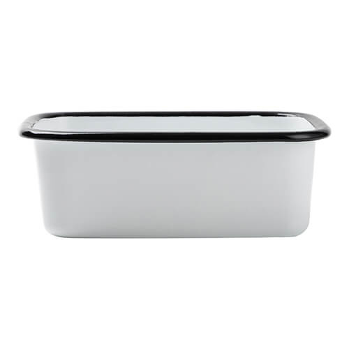 Ciotola smaltata 20 x 14,5 x 7 cm per sublimazione