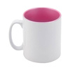 Tazza 300 ml con interno rosa, lucido Sublimazione Termostampa