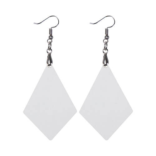 Orecchini in MDF per sublimazione - Diamante