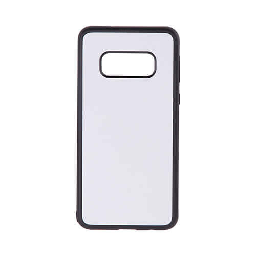 Custodia Samsung Galaxy S10 E nero in gomma per Sublimazione trasferimento termico