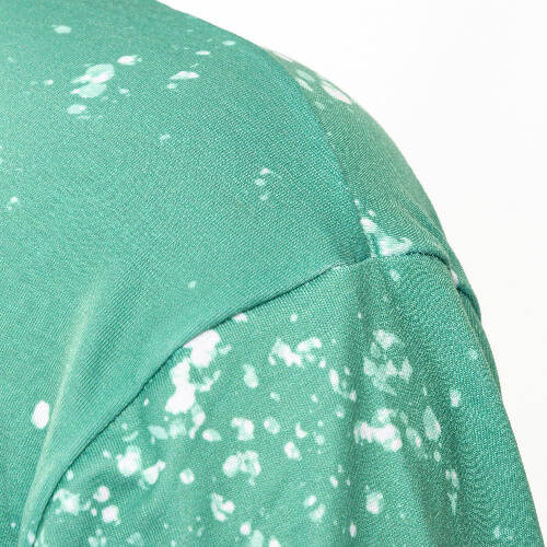 T-shirt Cotton-Like Bleached Starry Green per sublimazione
