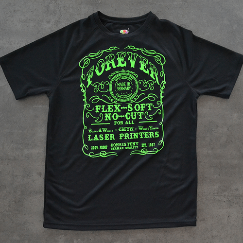 Forever Flex-Soft (No-Cut) A-foil Verde neon - foglio A3