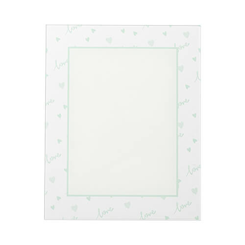 Cornice in vetro per sublimazione - 20 x 25 cm - Blue Love