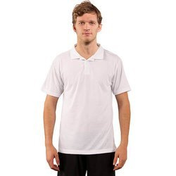 Maglietta Polo per Sublimazione di trasferimento termico - bianco
