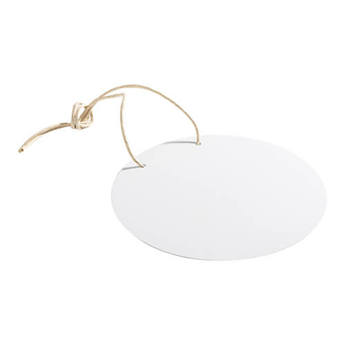 Appendiabiti in alluminio per sublimazione - cerchio Ø 30 cm