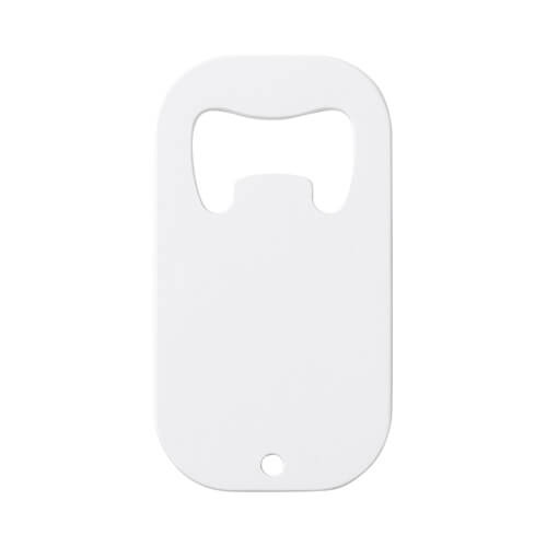 3,8 x 7 cm apribottiglie per sublimazione - bianco
