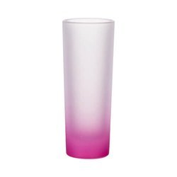 Un vetro smerigliato da 90 ml per sublimazione - sfumatura viola