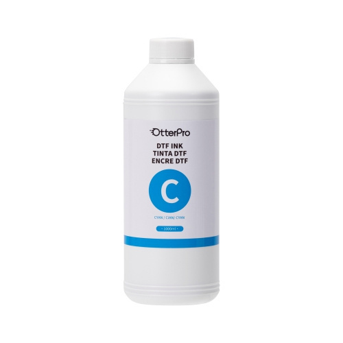 Inchiostro a pigmenti DTF OtterPro 1000 ml - Cyan