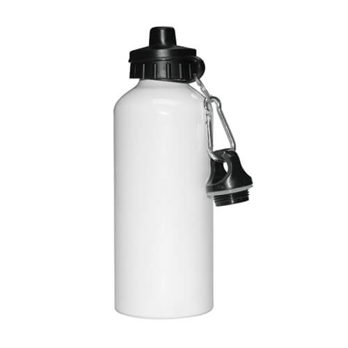 Borraccia bianca per bicicletta 600 ml - Stampa sublimatica a trasferimento termico