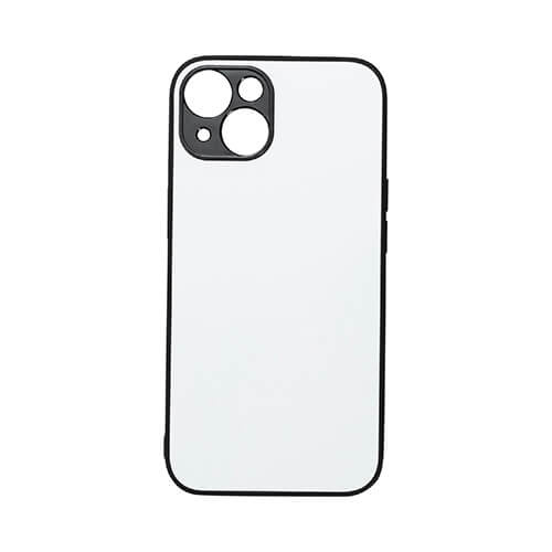 Custodia per sublimazione in gomma nera per iPhone 14