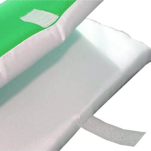 Coprisedile bicolore per sublimazione - Verde