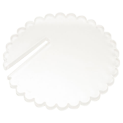 Appendino in vetro acrilico per sublimazione - ruota dentata