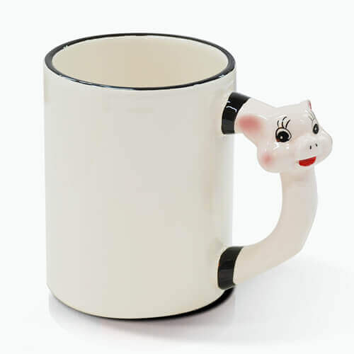 Tazza Animale Maiale Sublimazione Termostampa