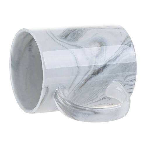 Tazza 330 ml per sublimazione - marmo Grigio
